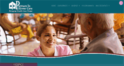 Desktop Screenshot of partnersinhomecare.org